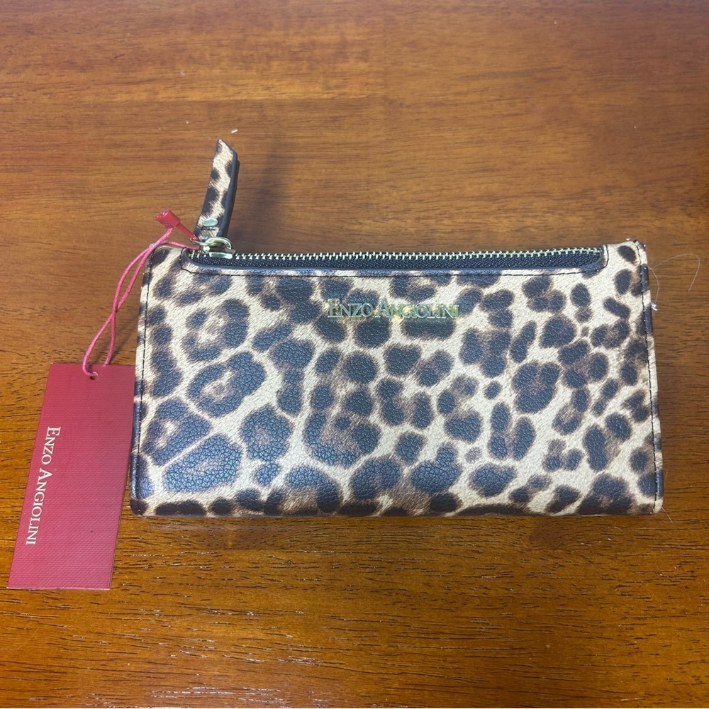 New w/ Tags – Enzo Angiolini Leopard Print Wallet • Animal Print Compact Wallet